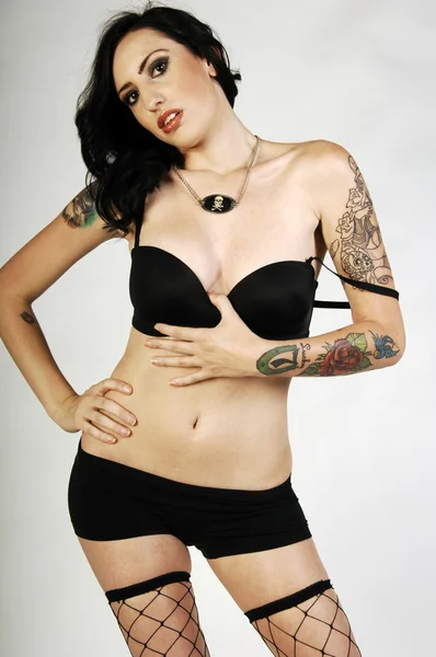 Tatuaggio sexy — Foto Stock