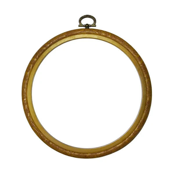 Round Picture Frame Stock Image