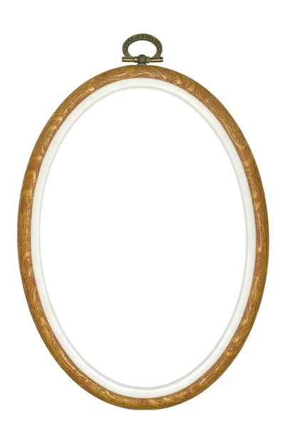 Oval Picture Frame — Stock Photo, Image