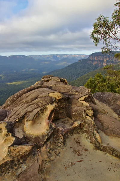 Valley View Near Wentworth Falls — Stock Photo, Image