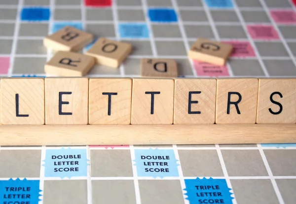 Letters — Stock Photo, Image