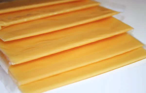 Cheese Slices — Stock Photo, Image