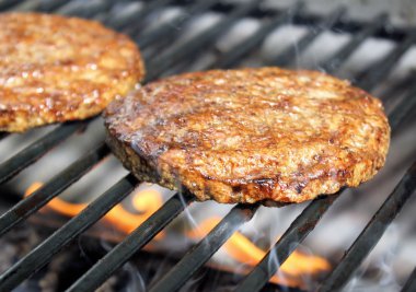 cızırtılı ızgara Burger