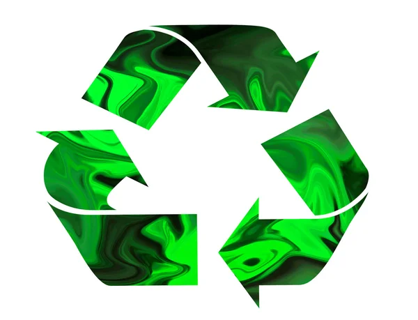Recycle szimbólum — Stock Fotó