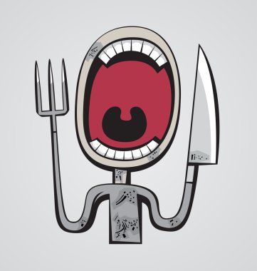 Hungry Throat clipart
