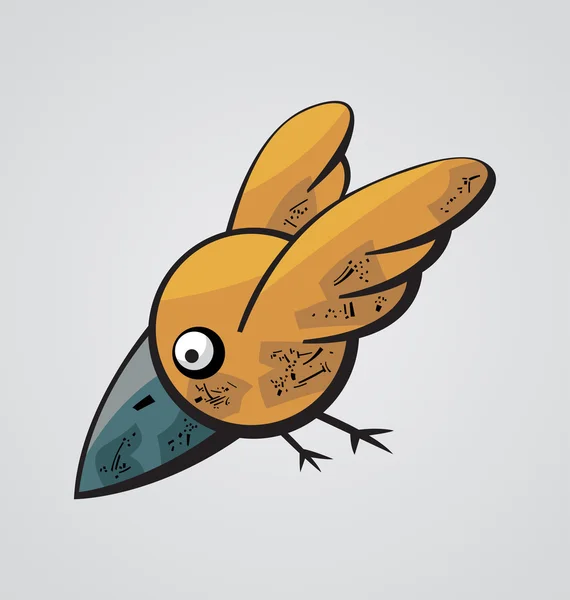 Petit oiseau — Image vectorielle