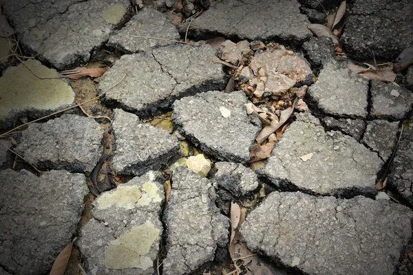 Knäckt rock textur bakgrund — Stockfoto