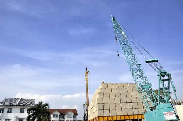 Construção em construção — Fotografia de Stock