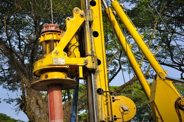 Machine in de bouwsector — Stockfoto