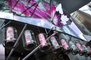 Çin yeni yılı dekorasyon orchard Road