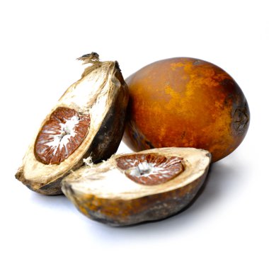 Dried Betel Nut or Areca Nut. clipart