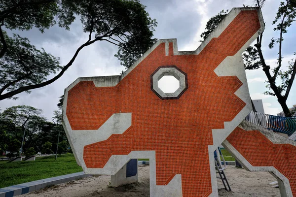 Singapore Maggio 2021 Dragon Parco Giochi Uno Dei Più Antichi — Foto Stock