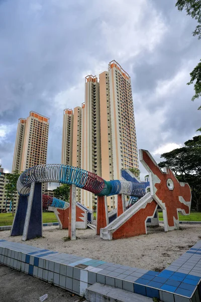 Singapore Maggio 2021 Dragon Parco Giochi Uno Dei Più Antichi — Foto Stock