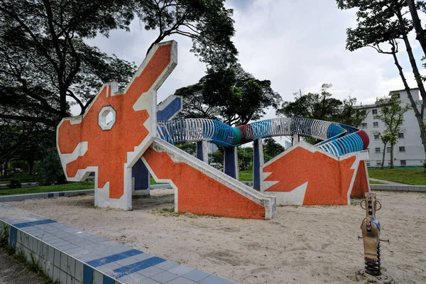 Singapore Maj 2021 Plac Zabaw Dragon Jest Jednym Najstarszych Placów — Zdjęcie stockowe