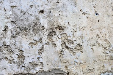 Beton duvar dokusu arkaplanını kapat, seçici odak.