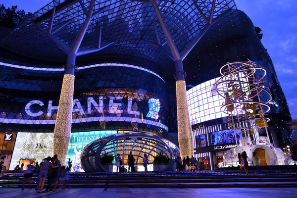 Singapore Dec 2021 Christmas Decoration Singapore Orchard Road Street Christmas — Stockfoto