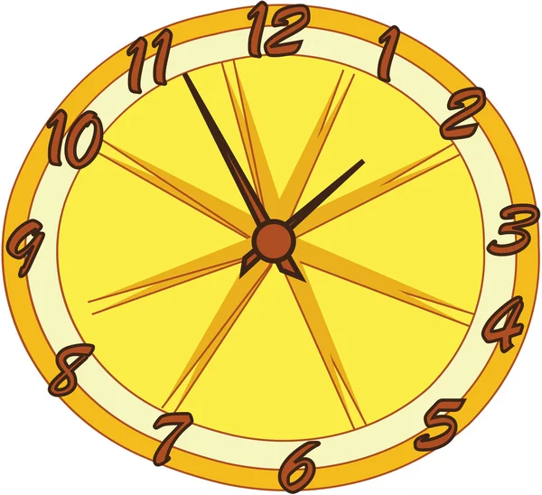 Sarı narenciye saat