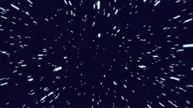 Warp lines speed background.Time travel animated.Star travel on space.