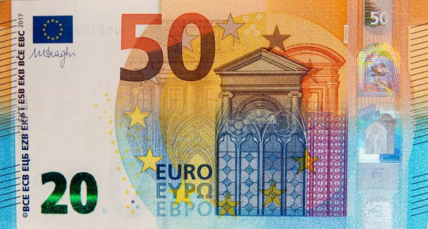 ユーロ銀行券 ビジネス 富と繁栄の概念 クローズアップ — ストック写真