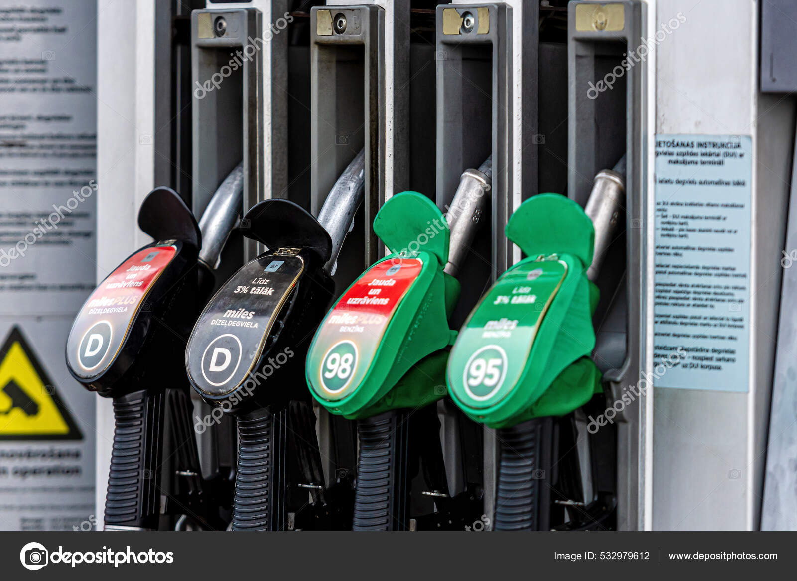 Riga Latvia January 2021 Circle Gas Station Fuel Oil Gasoline.