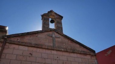 Antik Sardunya köyü, Bulzi şehri, Kuzey Sardunya, sokakları olan