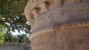 ancient marble wash-house. typical of Sardinian custom. completely refurbished with the fountain and the tap running.