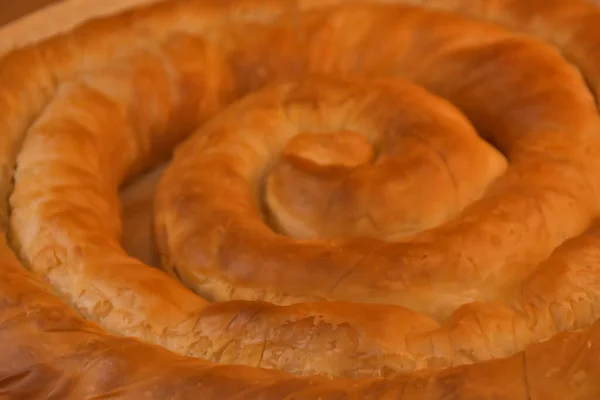 Cocina Nacional Búlgara Banicza Con Brynza Rollini Con Queso Brynza — Foto de Stock