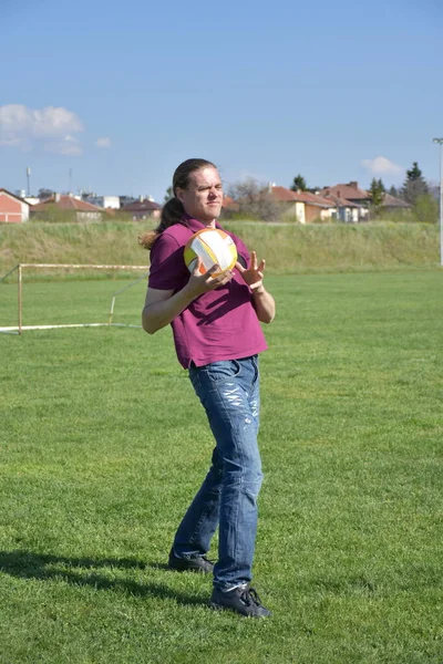 Piękny Portret Mężczyzny Balu — Zdjęcie stockowe