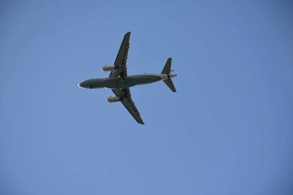 Avião Céu Paisagem — Fotografia de Stock