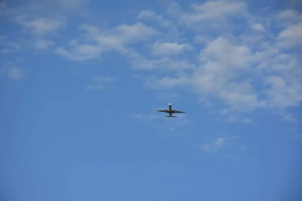 Avion Dans Ciel Paysage — Photo