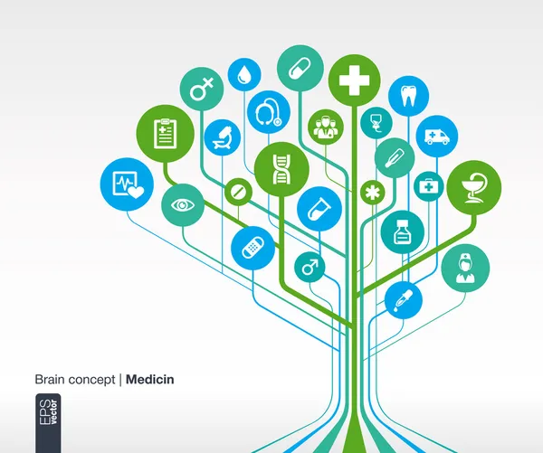 soyut tıp arka plan.