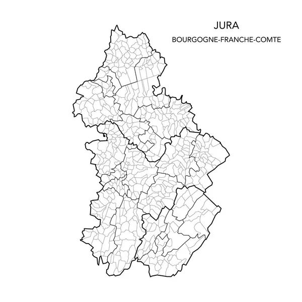 Fransa 'nın Fransa Jeopolitik Bölümü' nün 2022 yılı itibariyle Arrondissements, Cantons ve Belediyelerini içeren Vektör Haritası