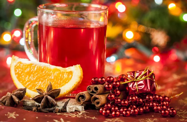 Christmas tea — Stock Photo, Image