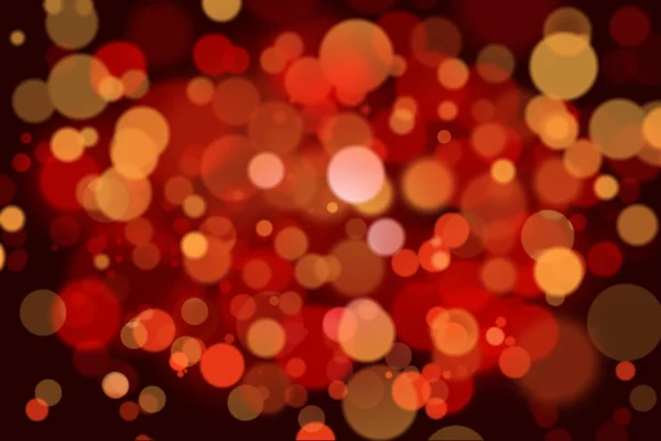 Red christmas lights — Stock Photo, Image