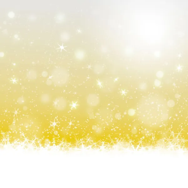 Weihnachtskarte gold hintergrund — Stockfoto