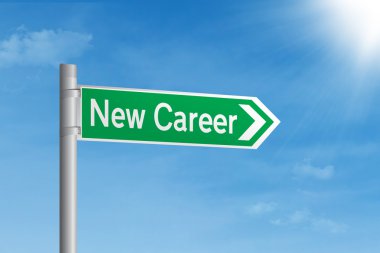 Yeni kariyer yol işareti