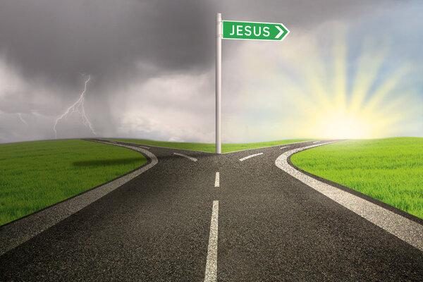 Road way to Jesus