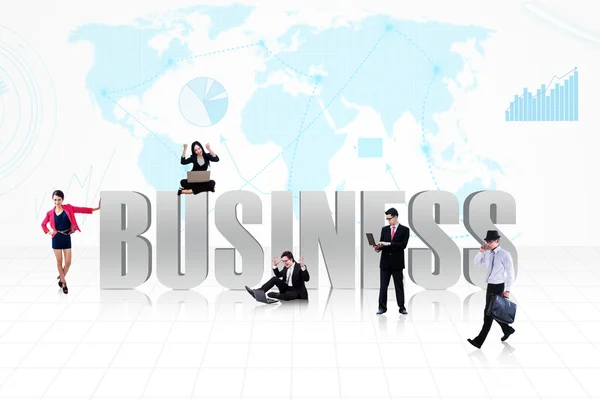 Negócios global — Fotografia de Stock