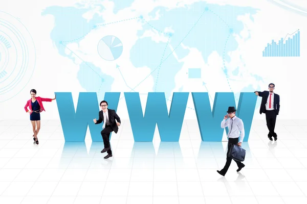 Business Internet global — Stockfoto