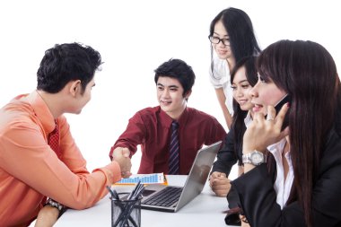 Başarılı iş toplantısı