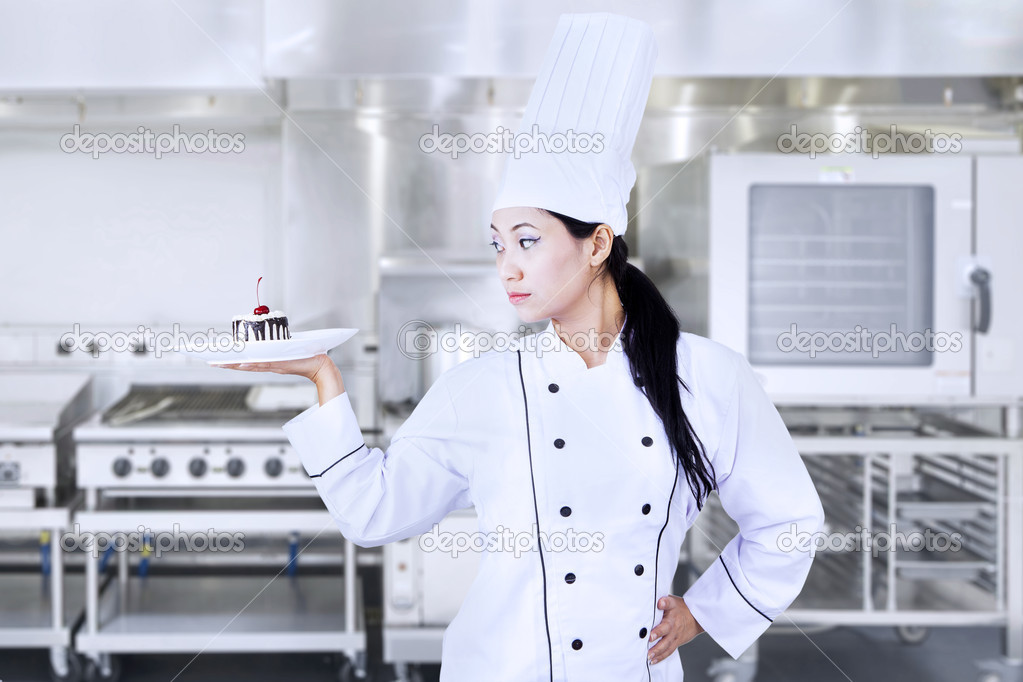 Elegant chef