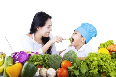yeme sağlıklı aile - izole