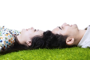 mutlu bir çift ile birlikte - izole başkanları