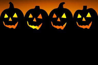 Cadılar Bayramı Balkabağı tasarım