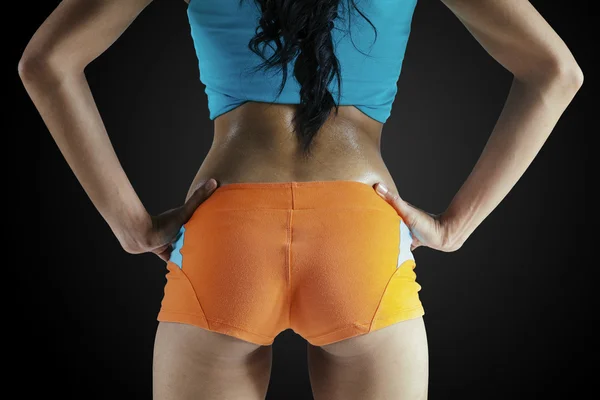 Fitness glutei femminili — Foto Stock