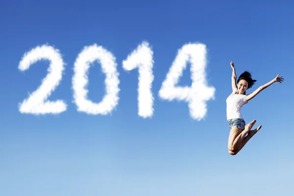 Happy new year 2014 — Stock Photo, Image
