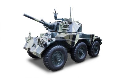 emekli bir askeri tank