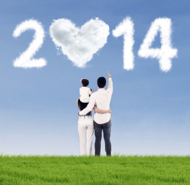 2014 geleceğe mutlu bir aile