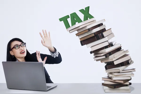 Corporation tax concept — Stock Photo, Image