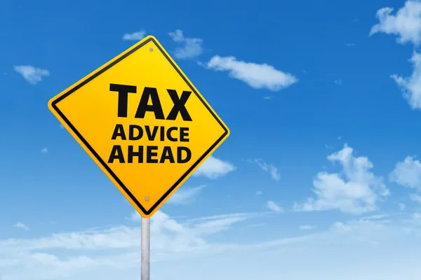 Tax advice concept — Stock Photo, Image